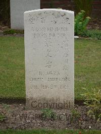 Fosse No.10 Communal Cemetery Extension Sains-En-Gohelle - Chang Wen Chih, 